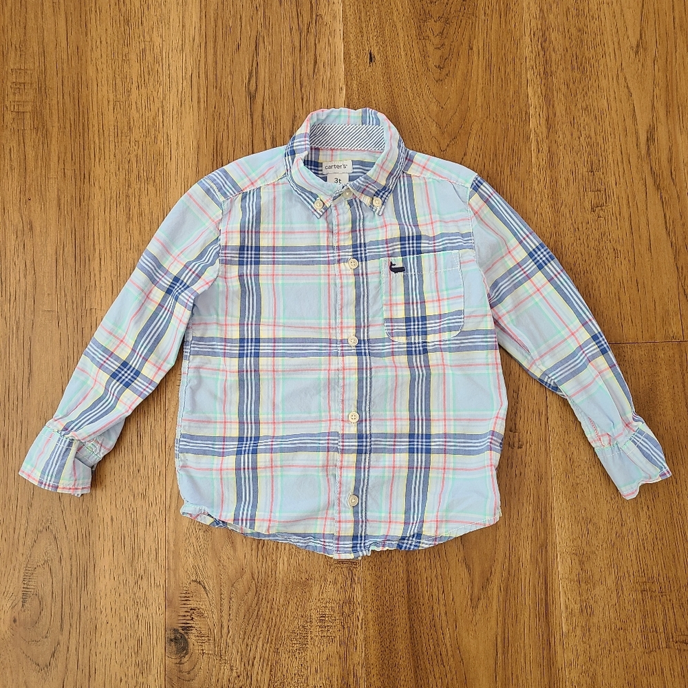 4/$20 Carters dress shirt